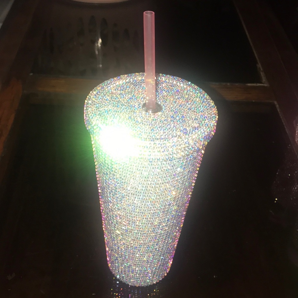 Cup and straw